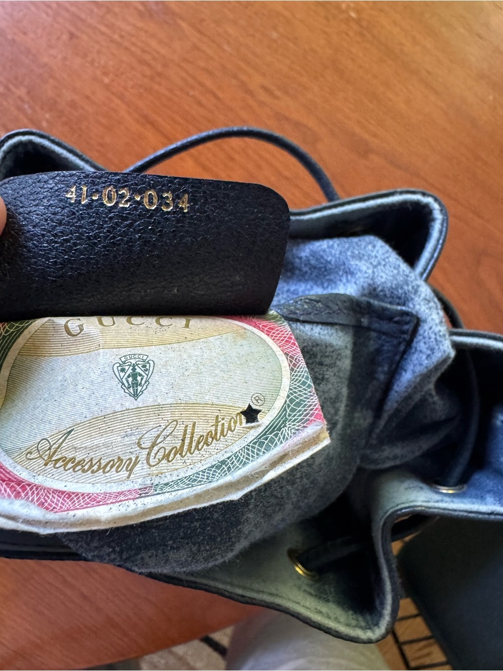 Gucci Black GG Canvas Drawstring Shoulder Bucket Bag - Picture 9 of 11